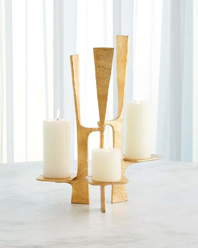 Triune Candleholder